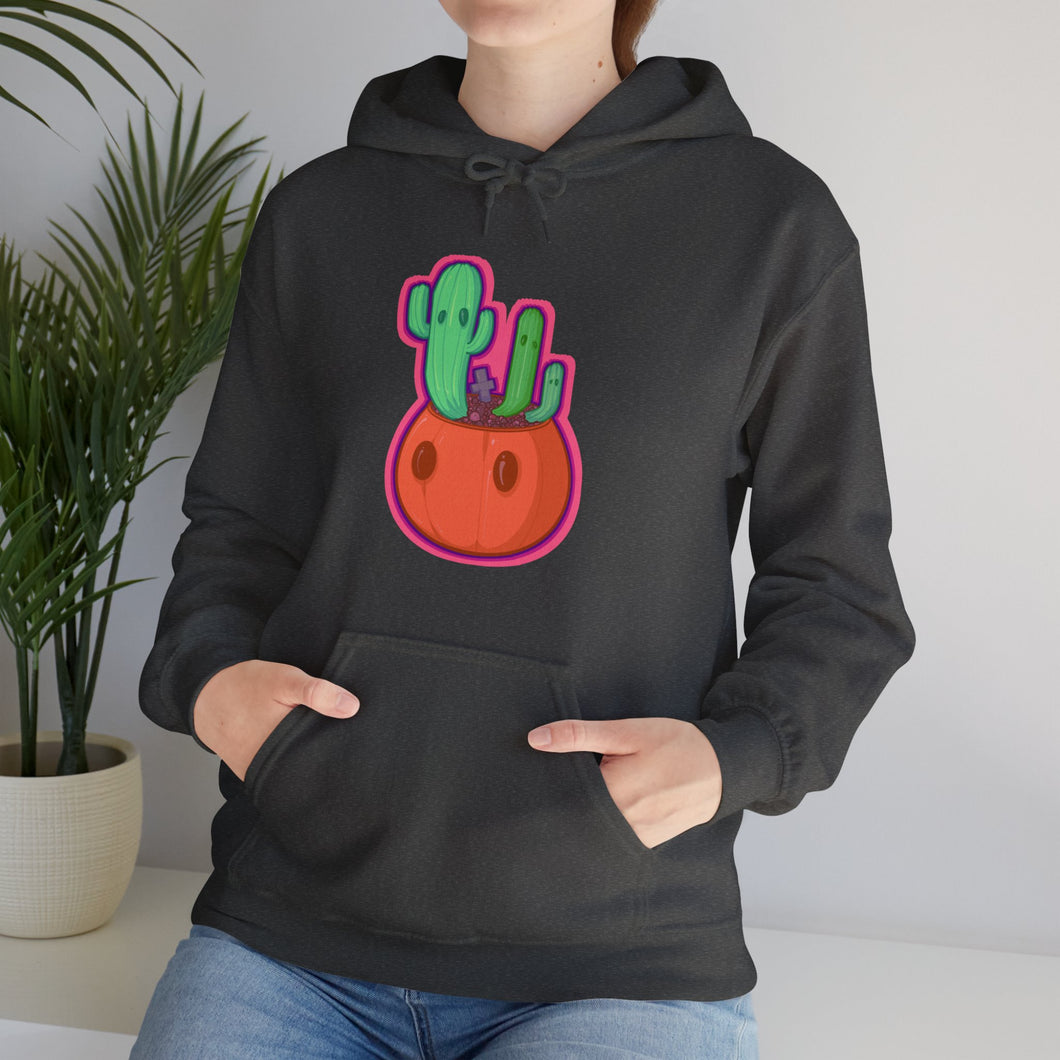 Spooky Succulents Unisex Heavy Blend Hooded Sweatshirt