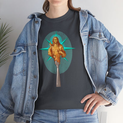 He Is Resin Unisex Heavy Cotton Tee