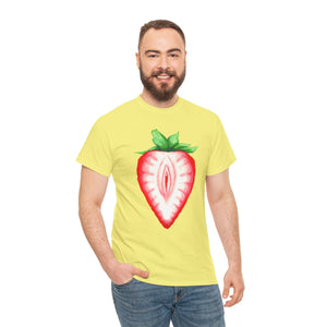 Juicy Strawberry Unisex Heavy Cotton Tee