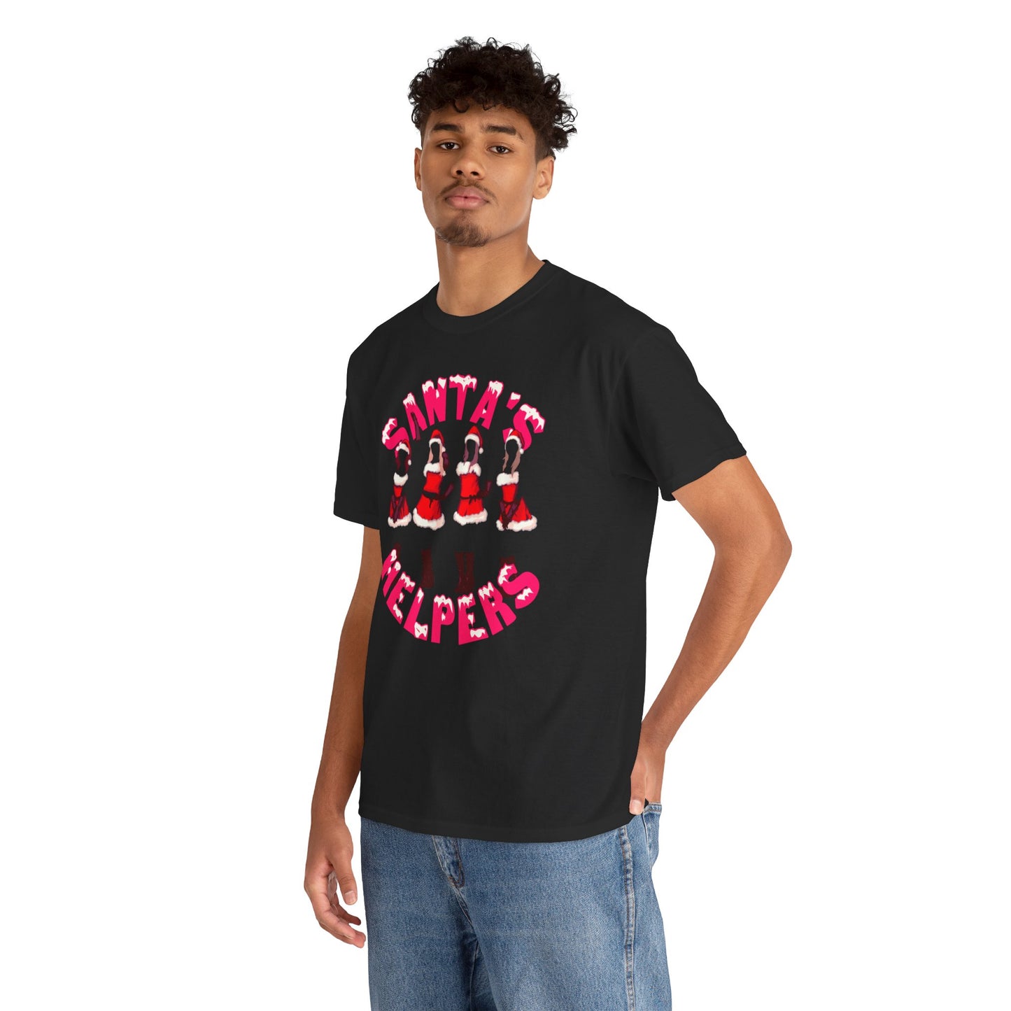 Santa's Helpers Unisex Heavy Cotton Tee