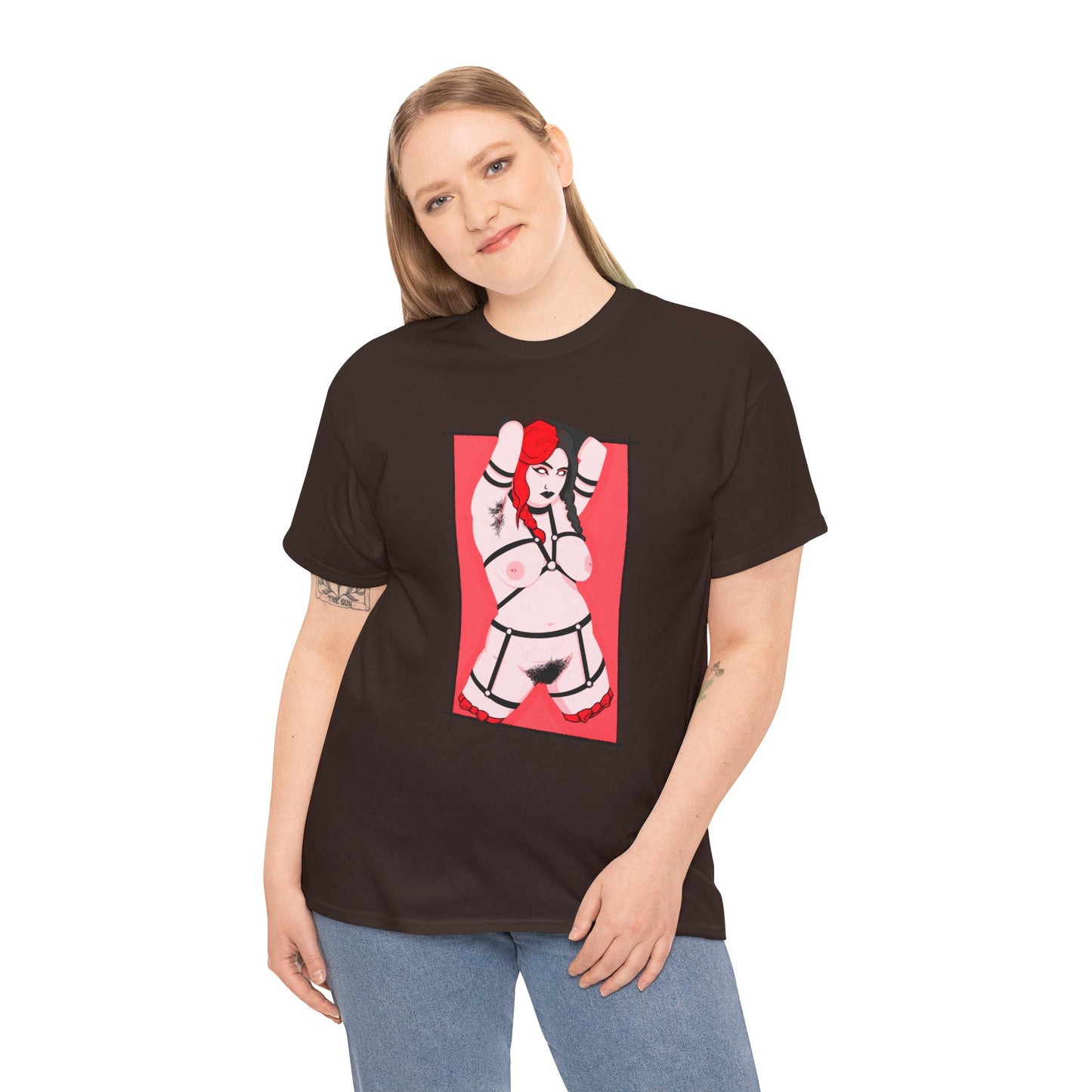 Natural Queen Unisex Heavy Cotton Tee