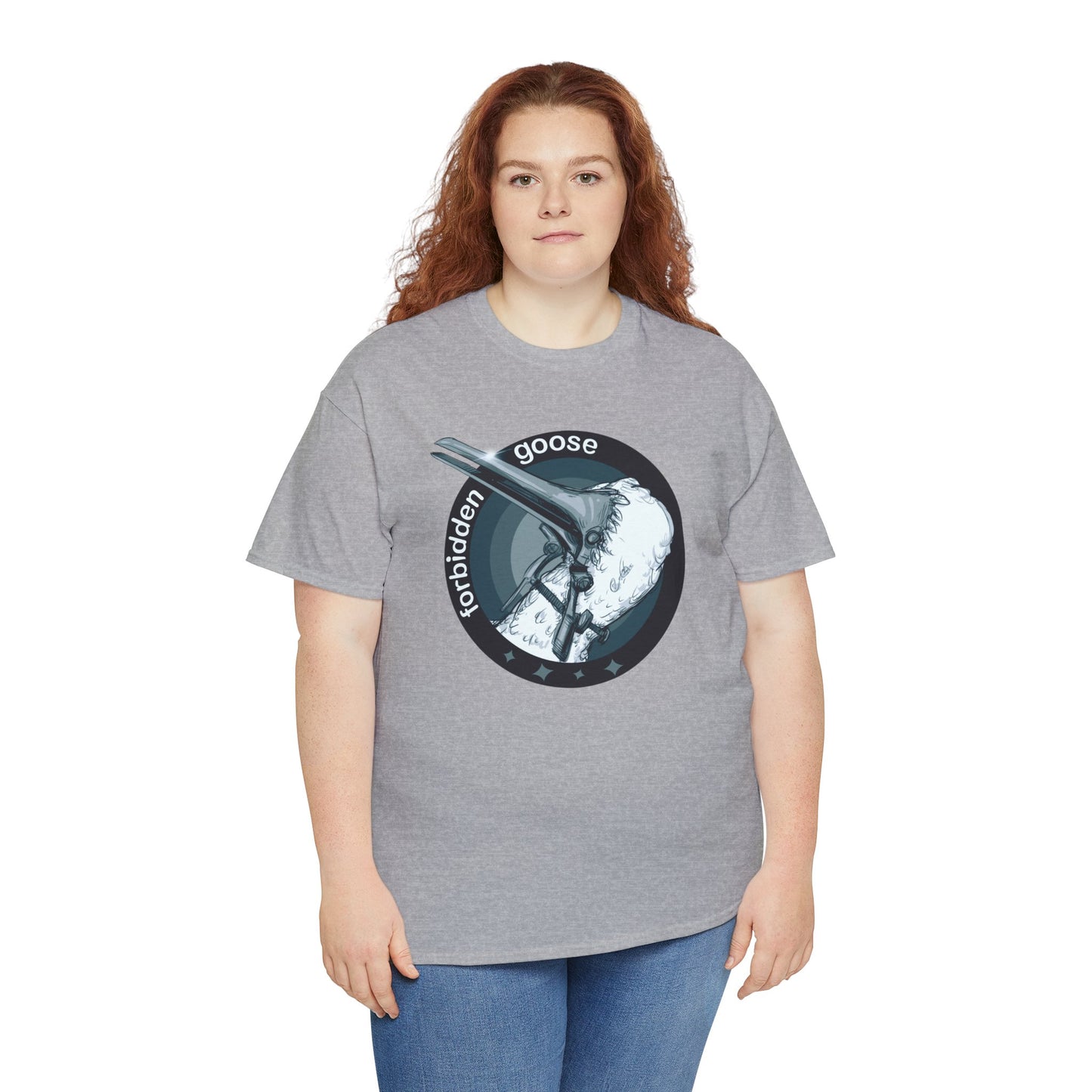 Forbidden Goose Unisex Heavy Cotton Tee