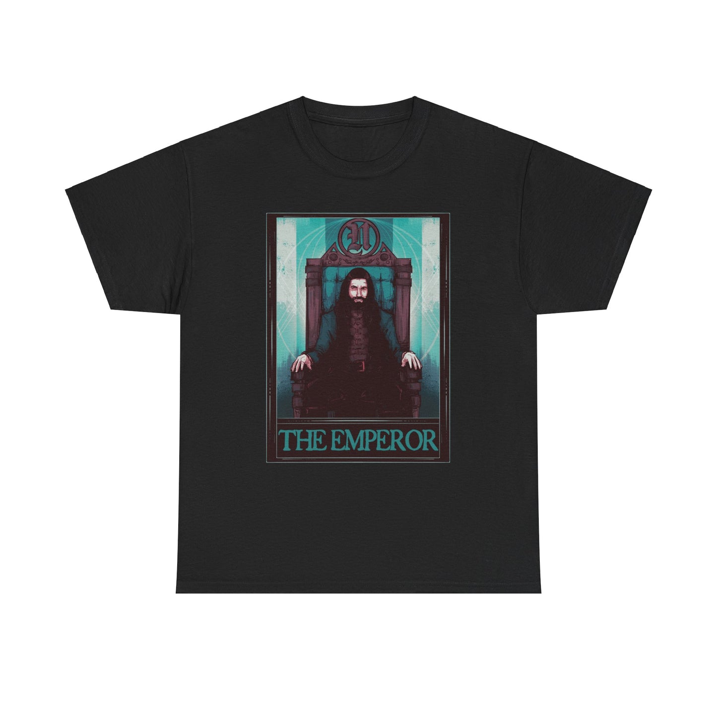The Vampire Emperor Unisex Heavy Cotton Tee