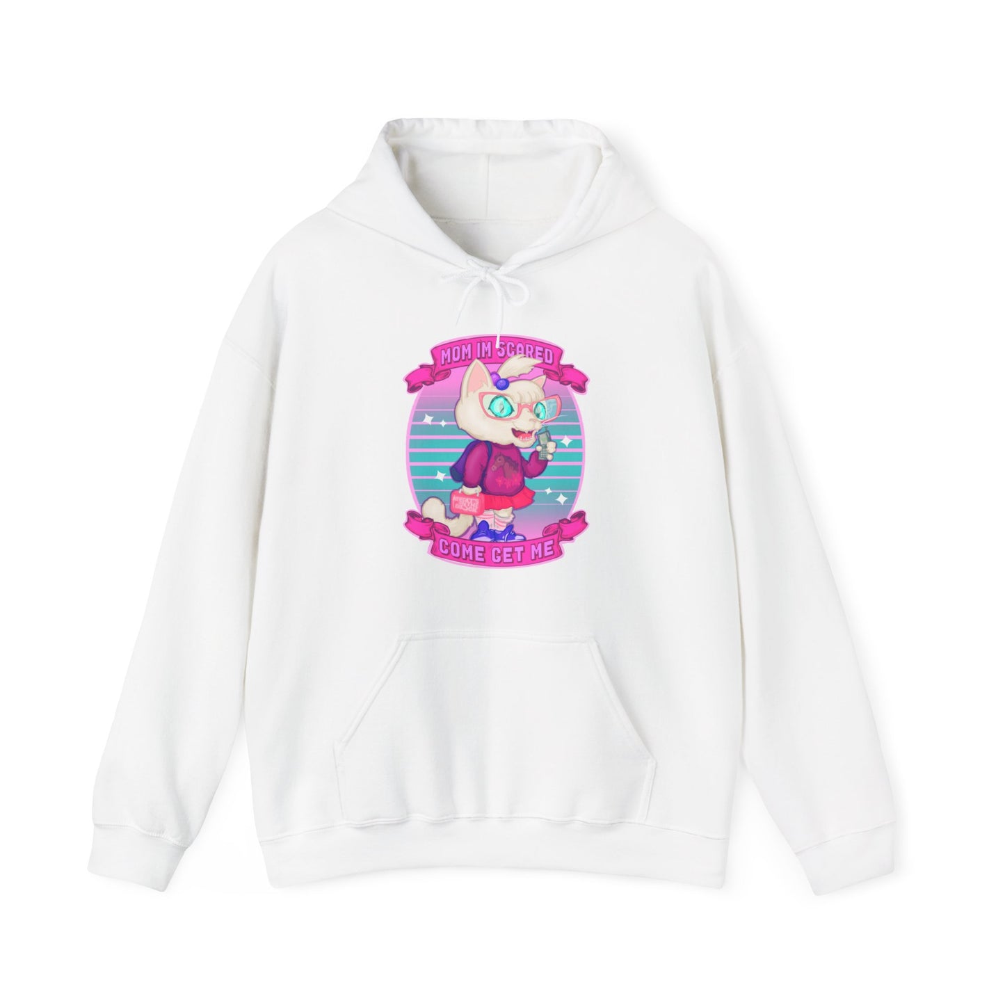 Mom I'm Scared Unisex Heavy Blend Hooded Sweatshirt