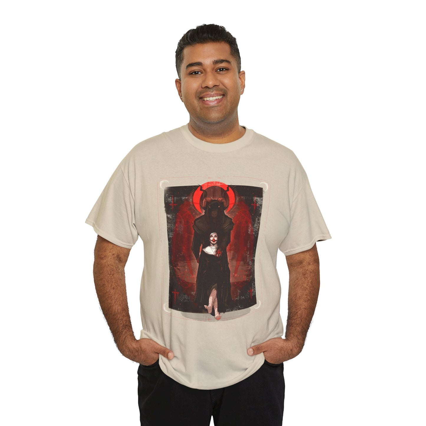 Today Satan Unisex Heavy Cotton Tee
