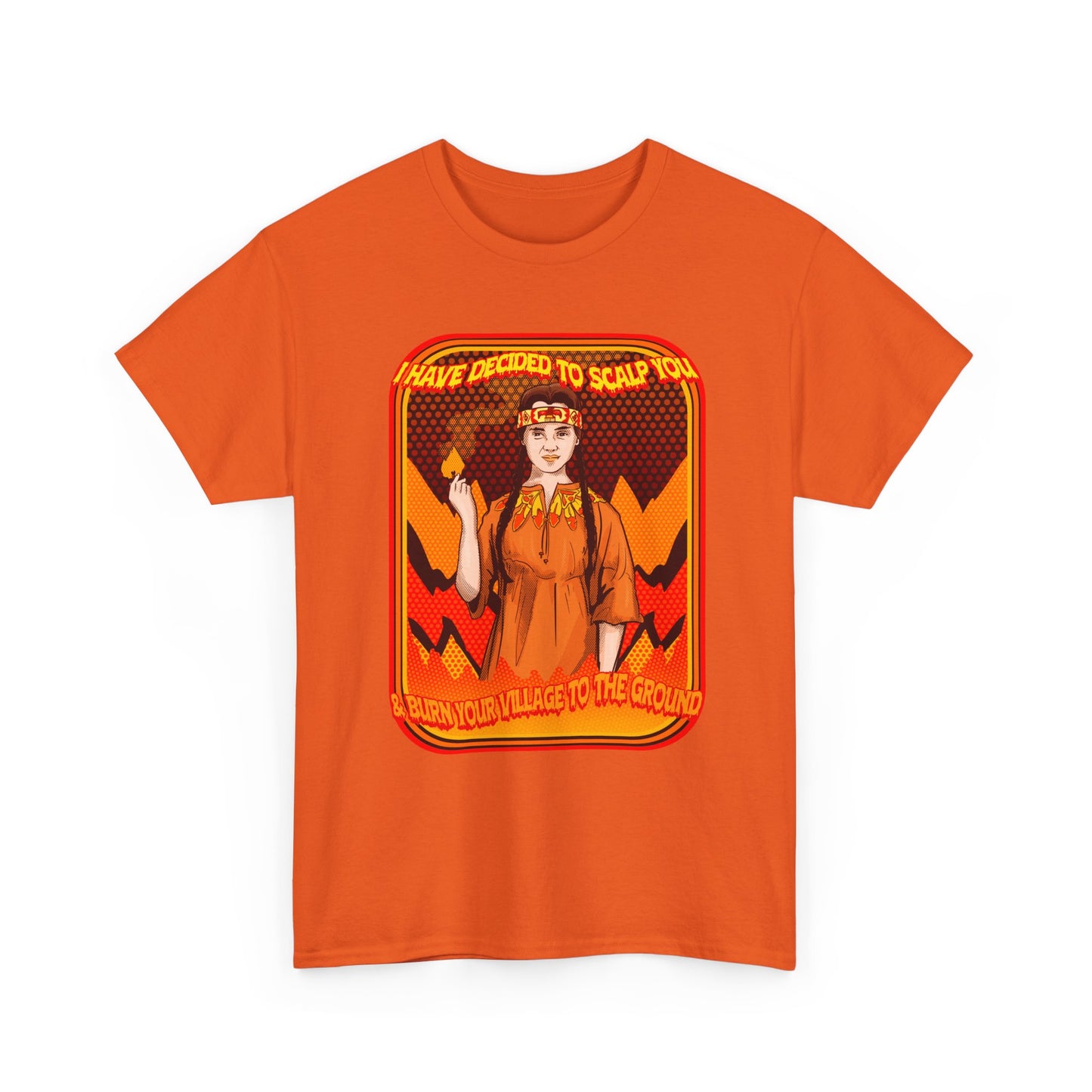 Burn Your Village Unisex Heavy Cotton Tee