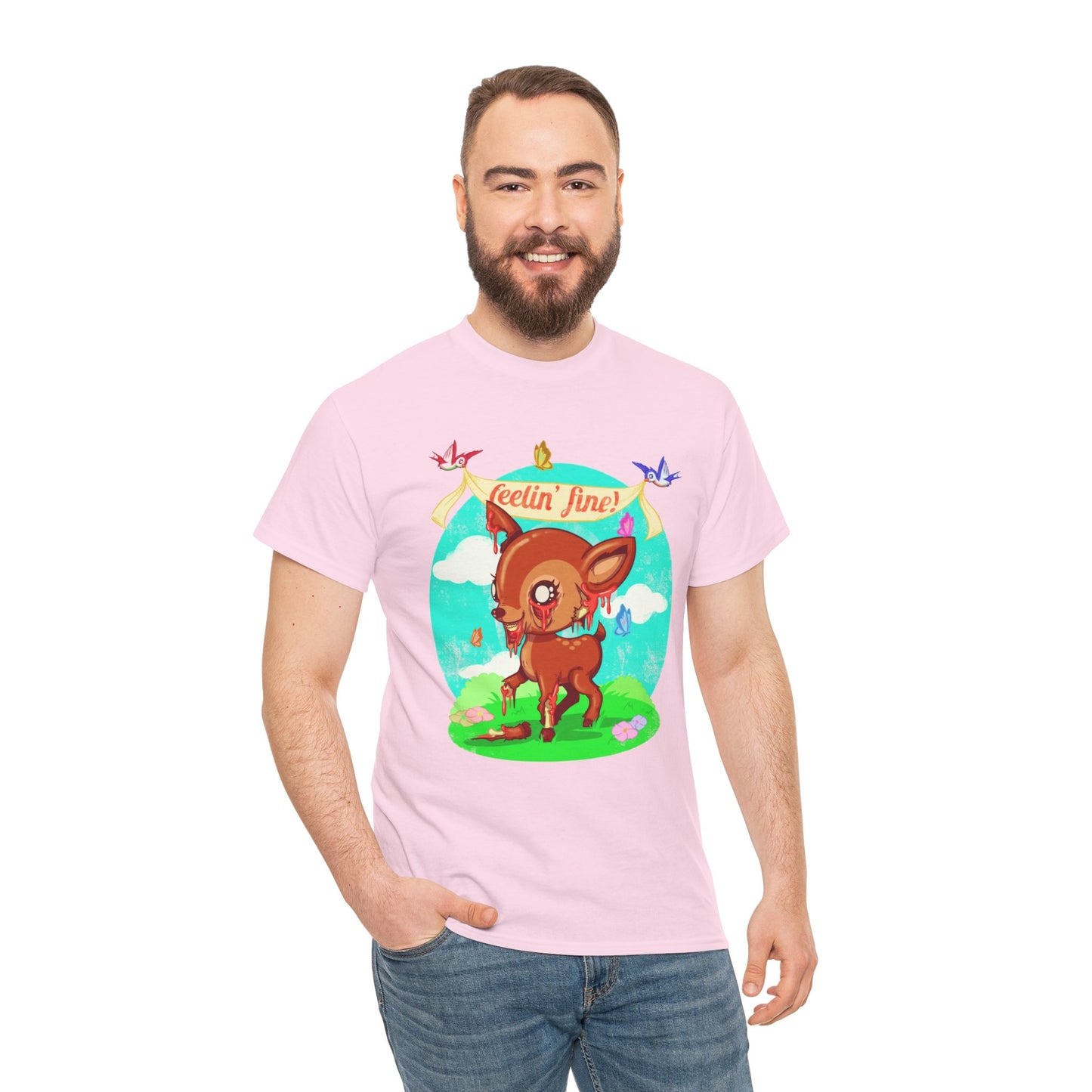 Feelin Fine Unisex Heavy Cotton Tee