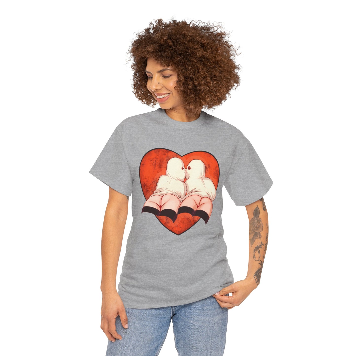 Ghost Love Unisex Heavy Cotton Tee