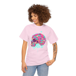 Donut Skull Unisex Heavy Cotton Tee