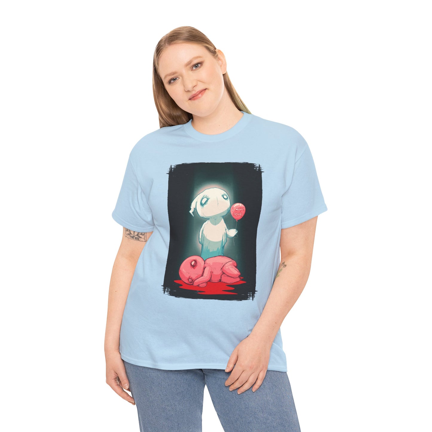 I Wasn't Ready Unisex Heavy Cotton Tee