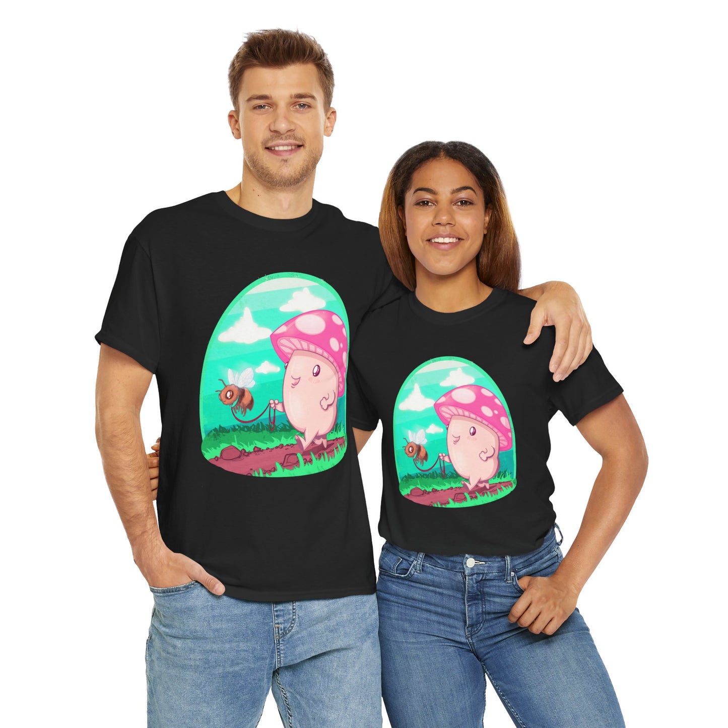 Bee Walk Unisex Heavy Cotton Tee