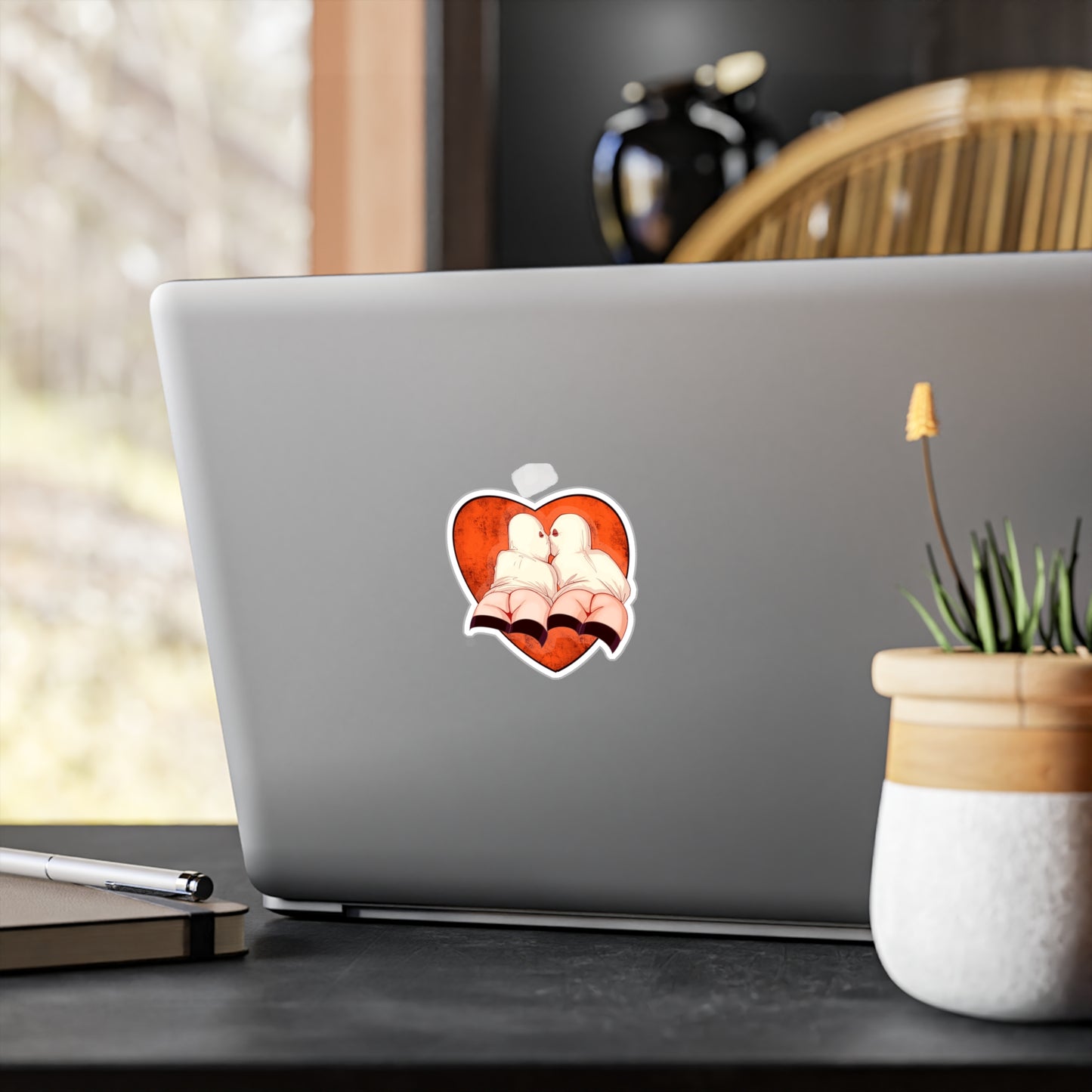 Ghost Love Kiss-Cut Vinyl Decal