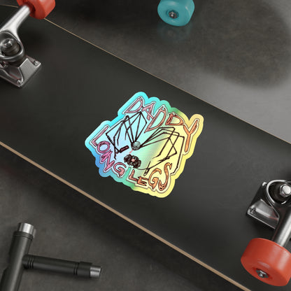 Daddy Long Legs Holographic Die-cut Stickers