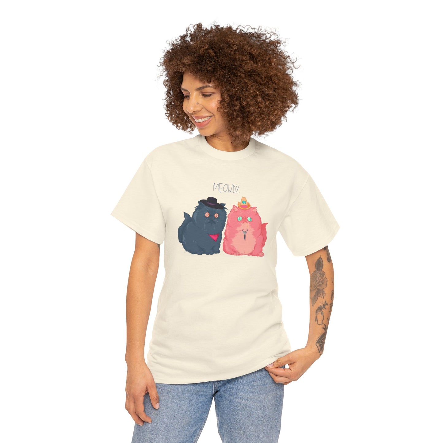 Meowdy Unisex Heavy Cotton Tee