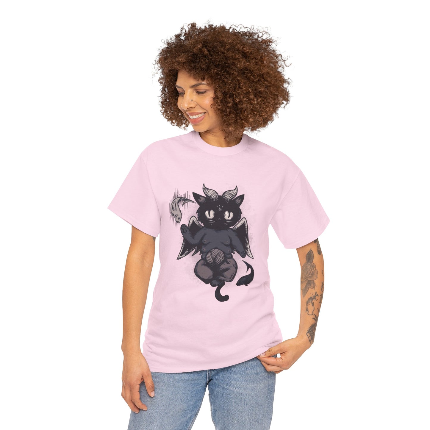 Baphocat Unisex Heavy Cotton Tee