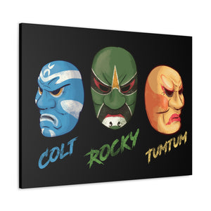 3 Brothers Canvas Gallery Wrapped Art Print