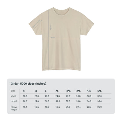 Zebras in America Unisex Heavy Cotton Tee