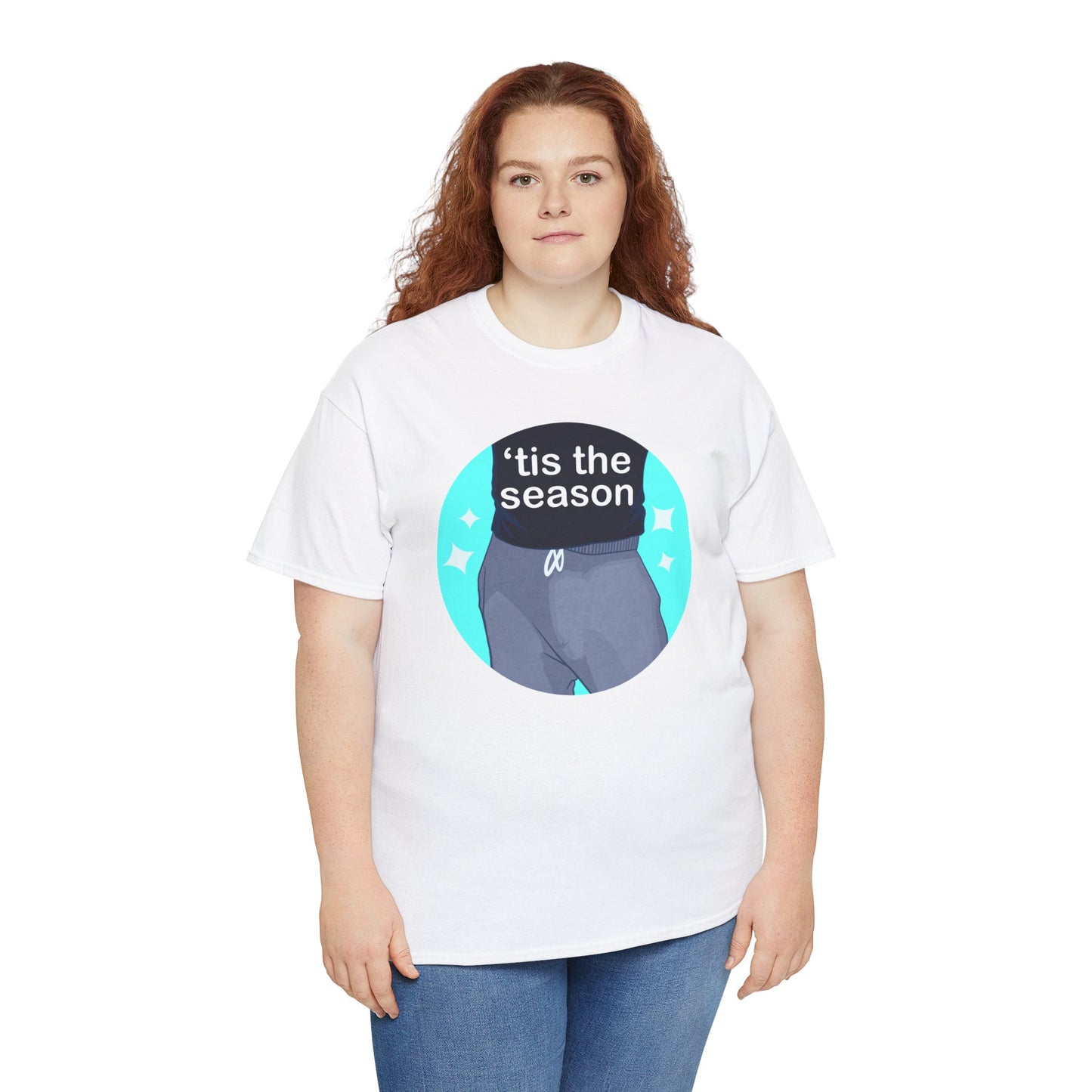 Sweatpants Season Unisex Heavy Cotton Tee