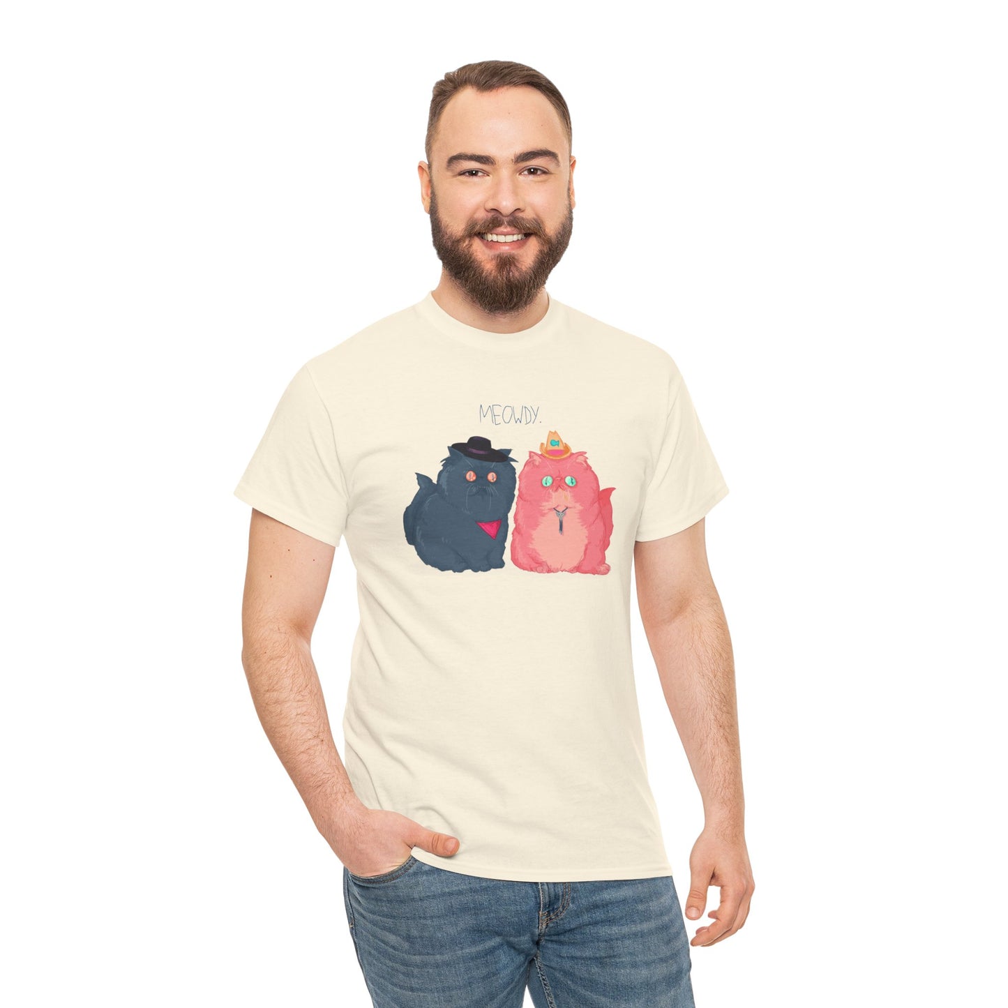 Meowdy Unisex Heavy Cotton Tee
