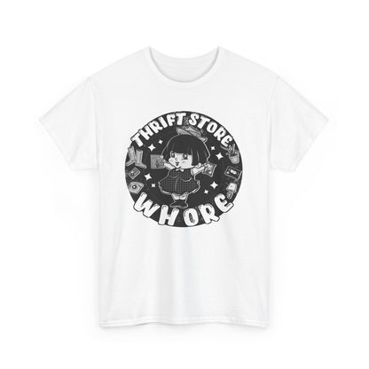 Thrift Store Whore Unisex Heavy Cotton Tee