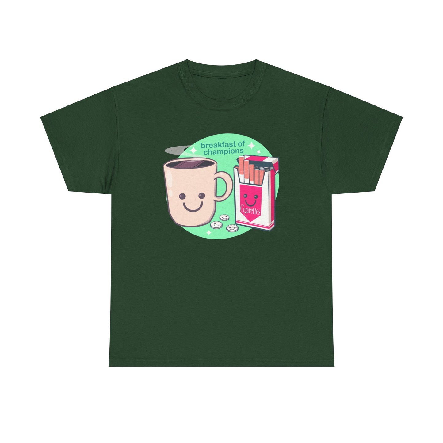 Breakfast of Champions Unisex Heavy Cotton Tee