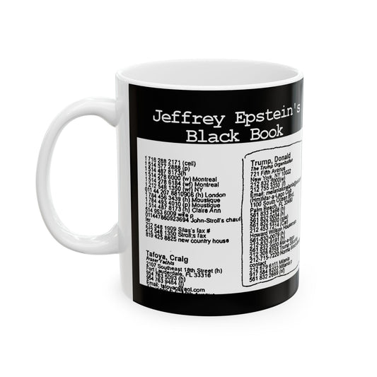 Little Black Book Page 85 Ceramic Mug 11oz