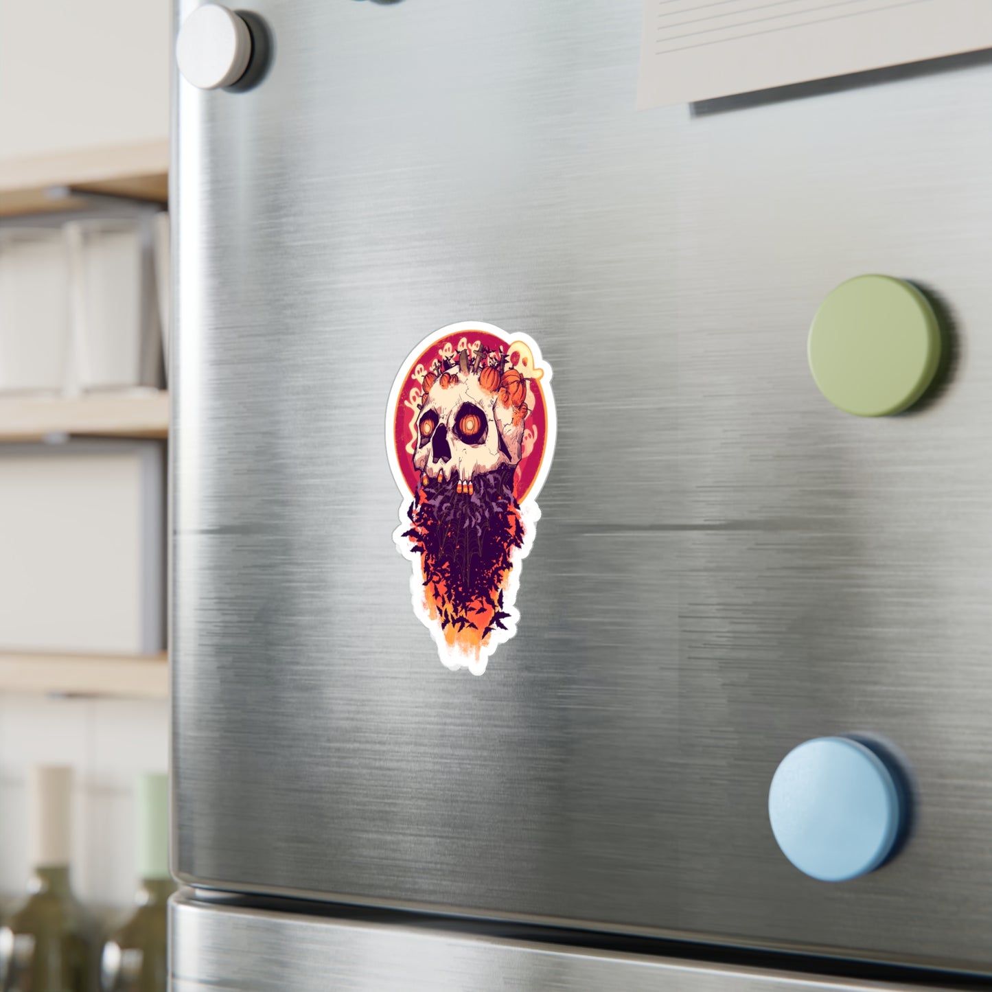 Elemental Skull Special Edition Halloween Kiss-Cut Vinyl Decal