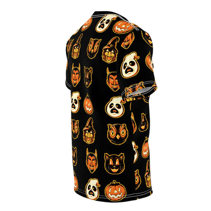 Vintage Halloween Unisex Cut & Sew Tee (AOP)