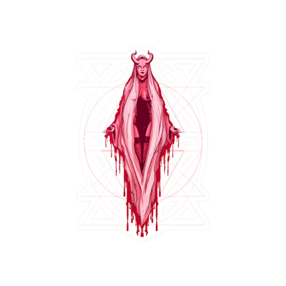 Vagina Mary Kiss-Cut Vinyl Decal