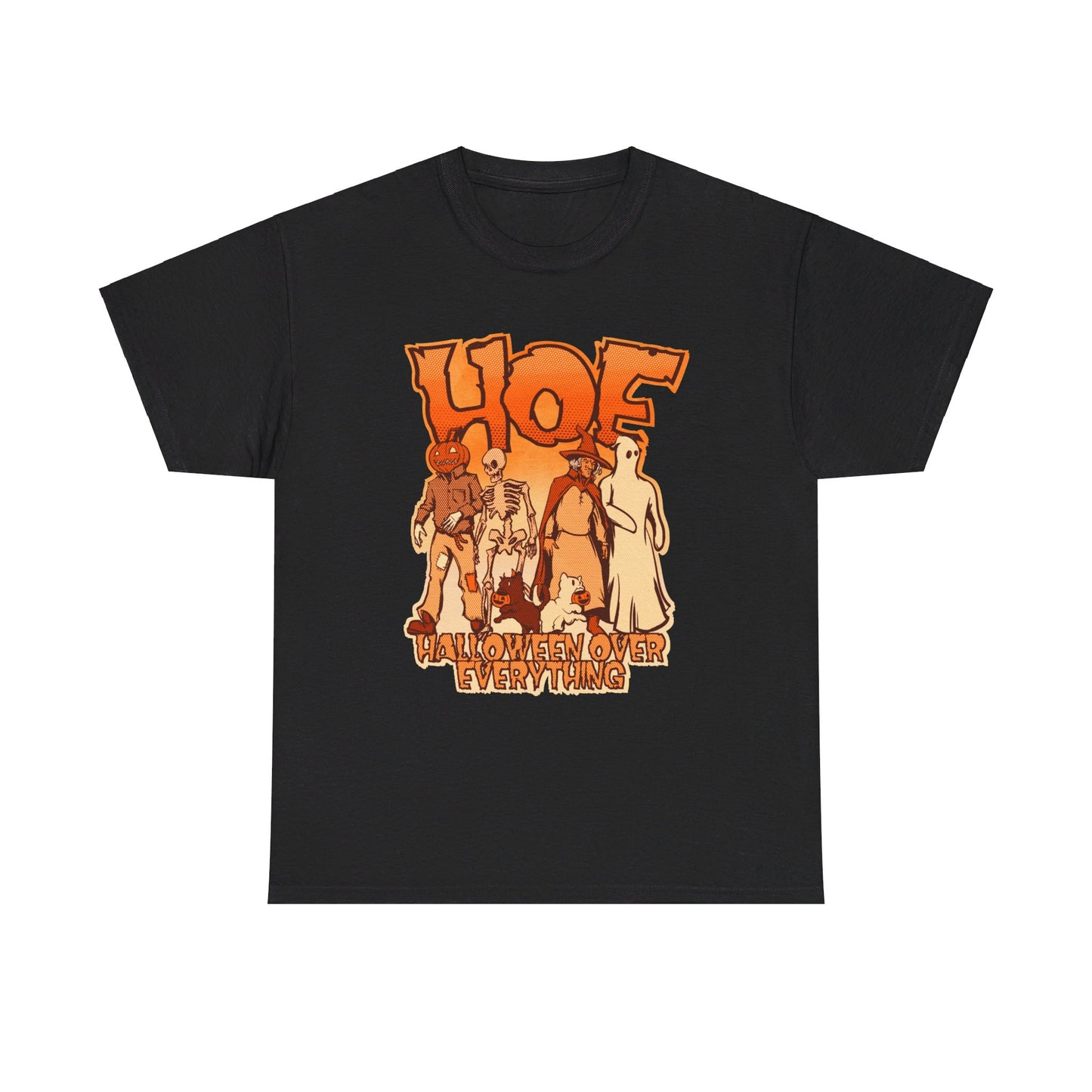 Halloween Over Everything Unisex Heavy Cotton Tee