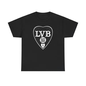 LVB Art Black & White Planchette Unisex Heavy Cotton Tee