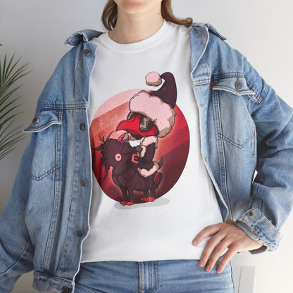 Plague Doctor Santa Unisex Heavy Cotton Tee