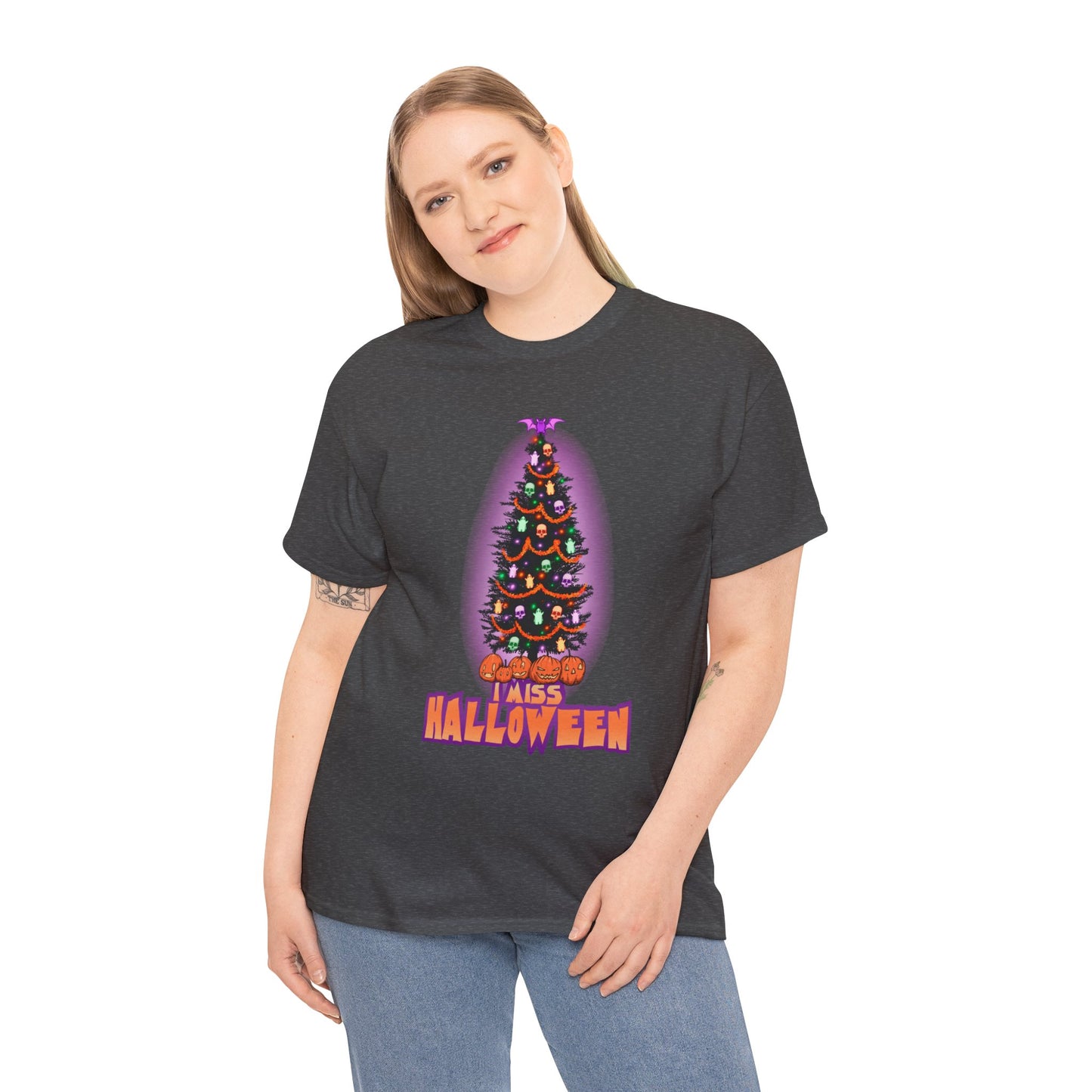 I Miss Halloween Unisex Heavy Cotton Tee