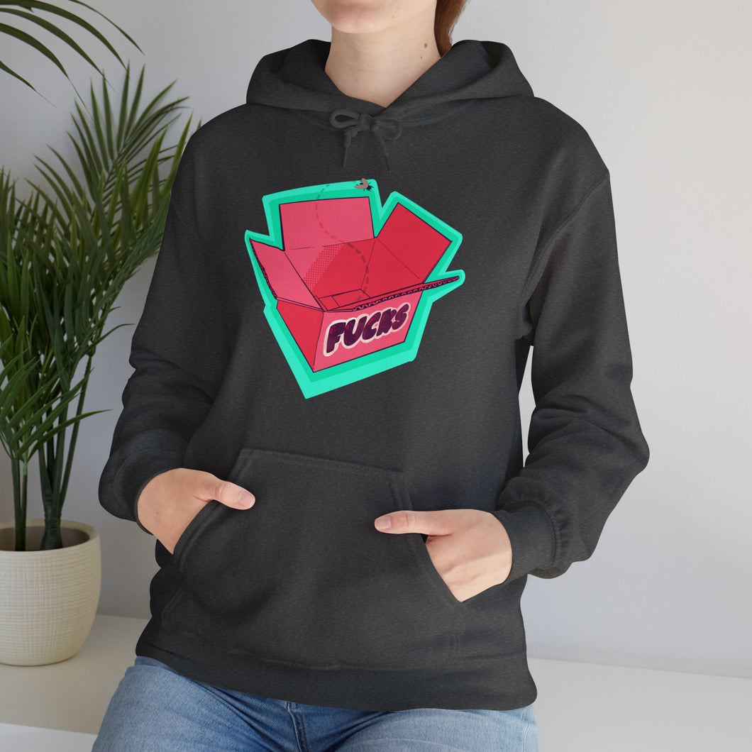 No Fucks Left Unisex Heavy Blend Hooded Sweatshirt