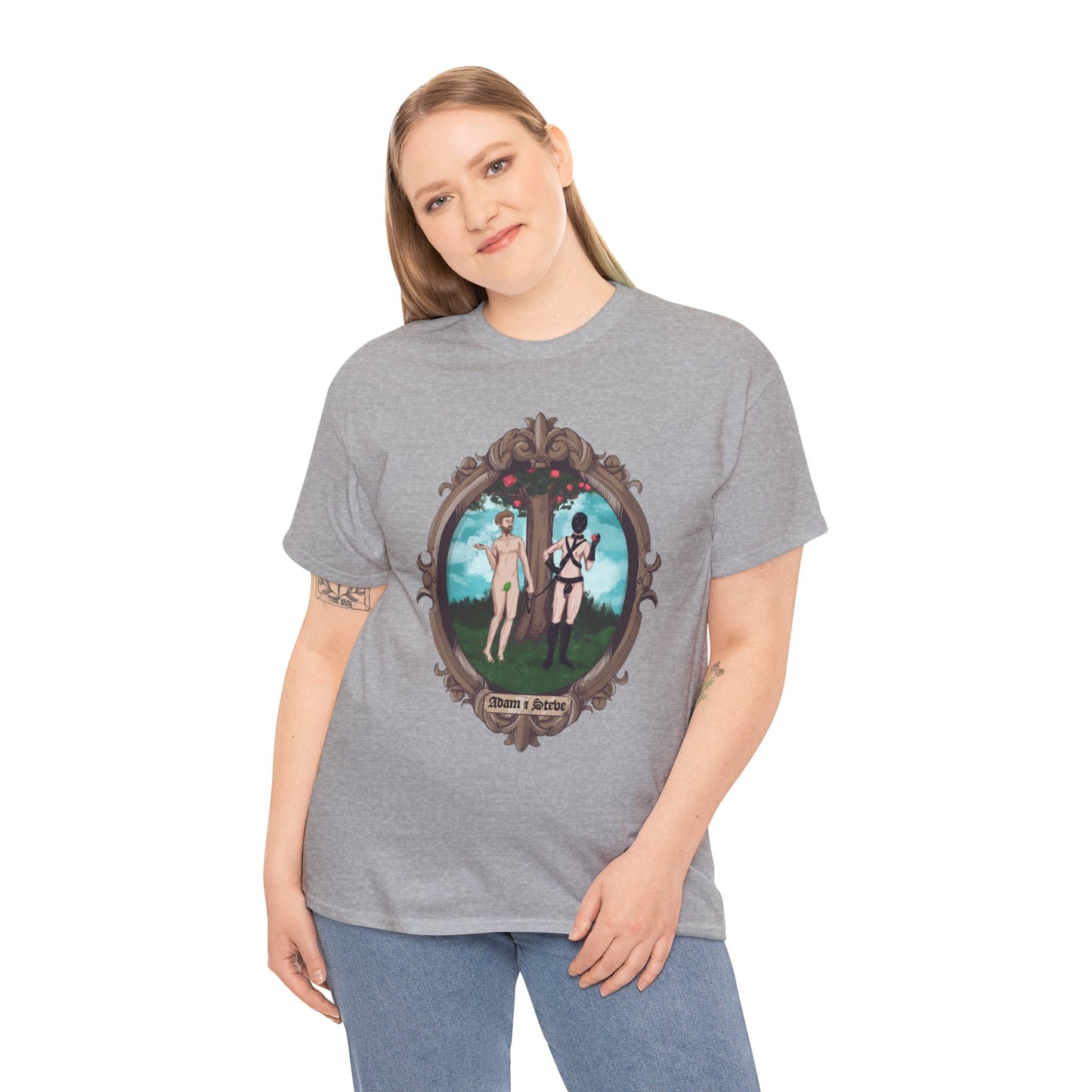Adam & Steve Unisex Heavy Cotton Tee