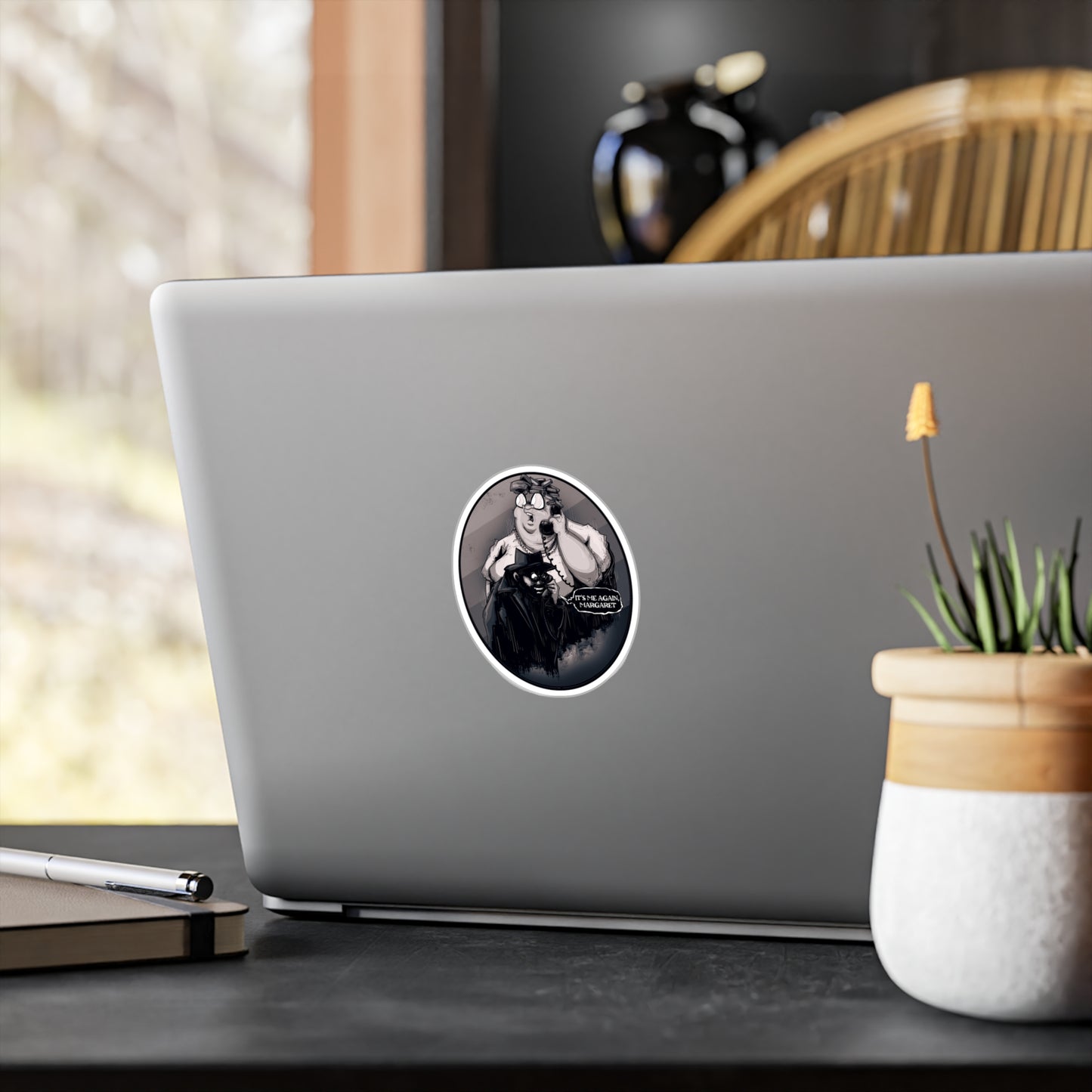 The Caller Kiss-Cut Vinyl Decal