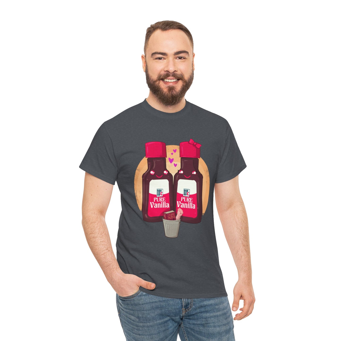 Vanilla Couple Unisex Heavy Cotton Tee