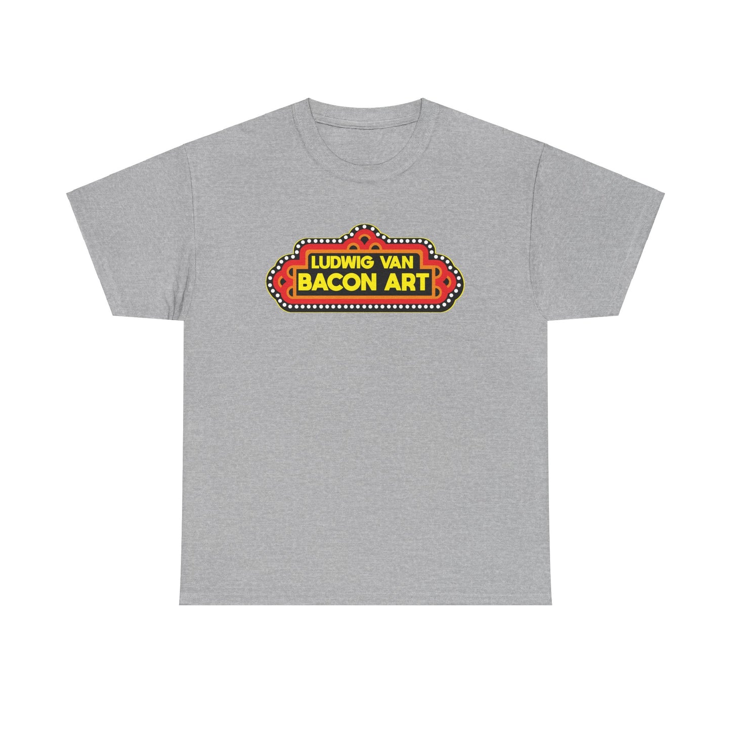LVB's Pizza Emporium (Front & Back Print) Unisex Heavy Cotton Tee