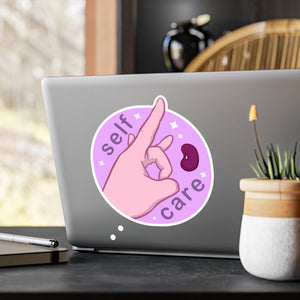 Self Care Kiss-Cut Vinyl Decal