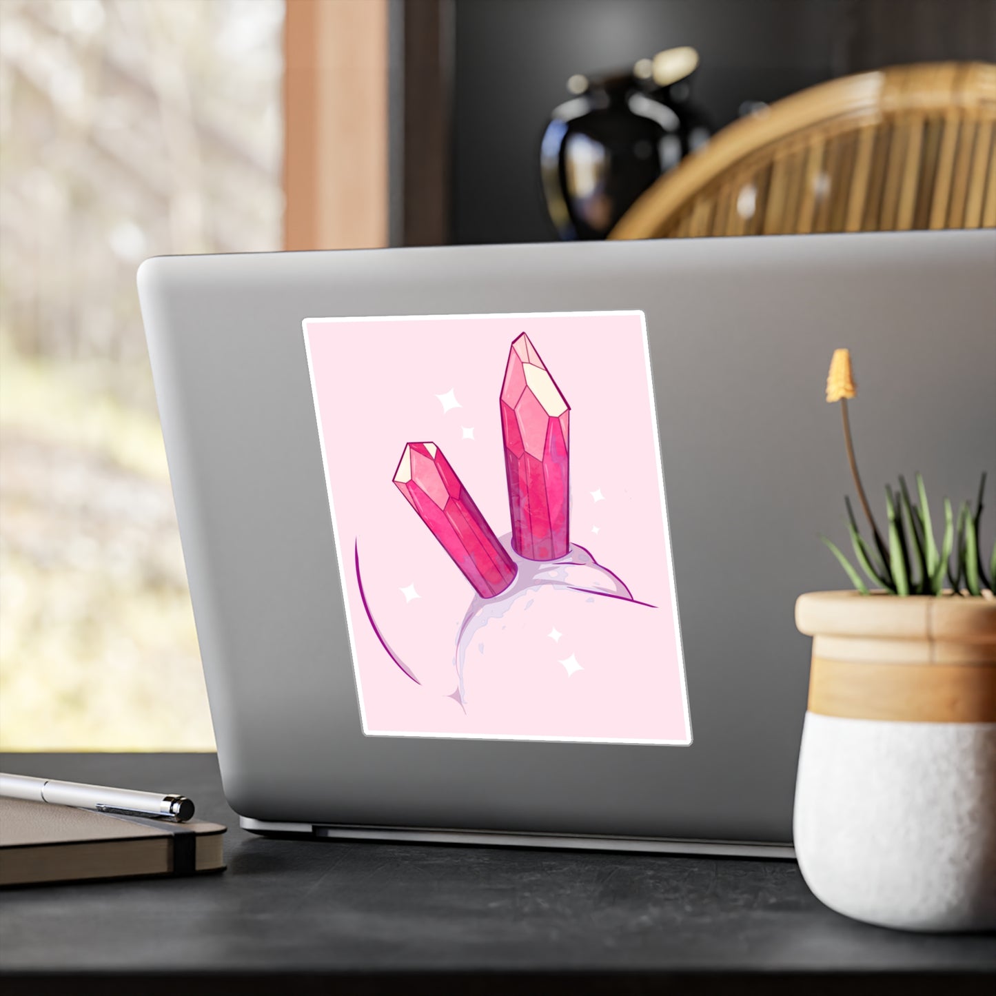 Double Meditation Kiss-Cut Vinyl Decal