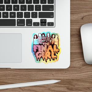 The Final Girl Holographic Die-cut Stickers