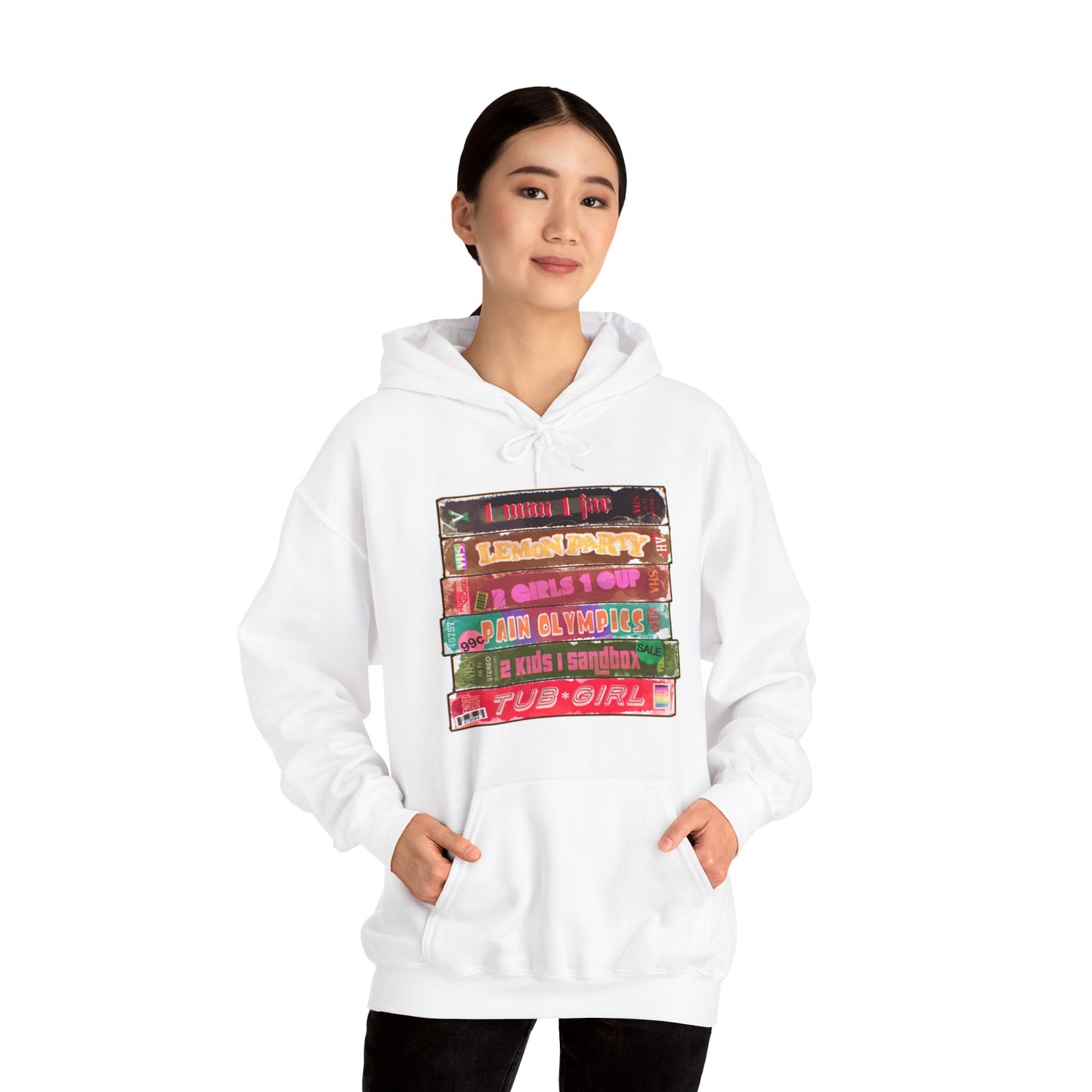Shock VHS Unisex Heavy Blend Hooded Sweatshirt