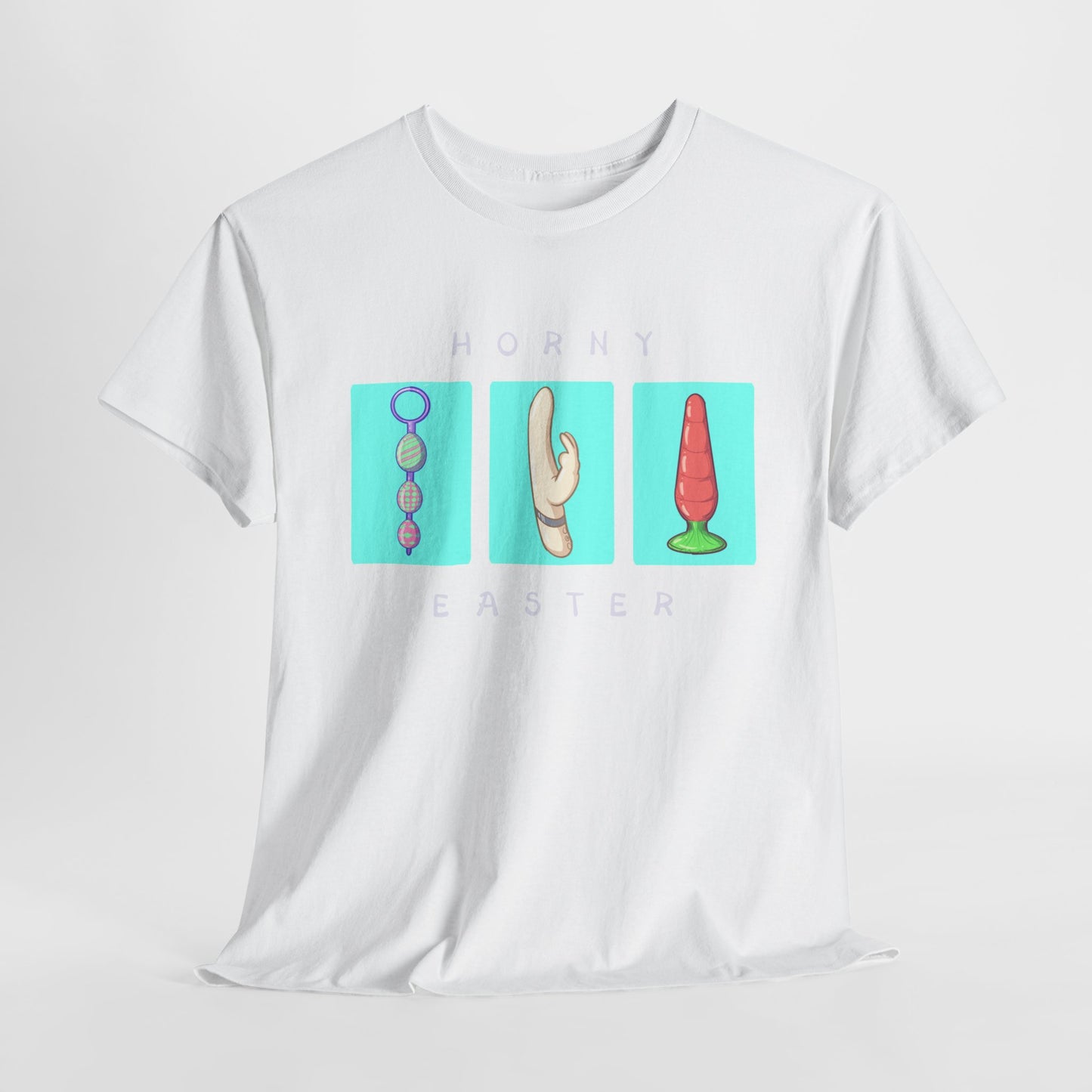 Horny Easter Unisex Heavy Cotton Tee