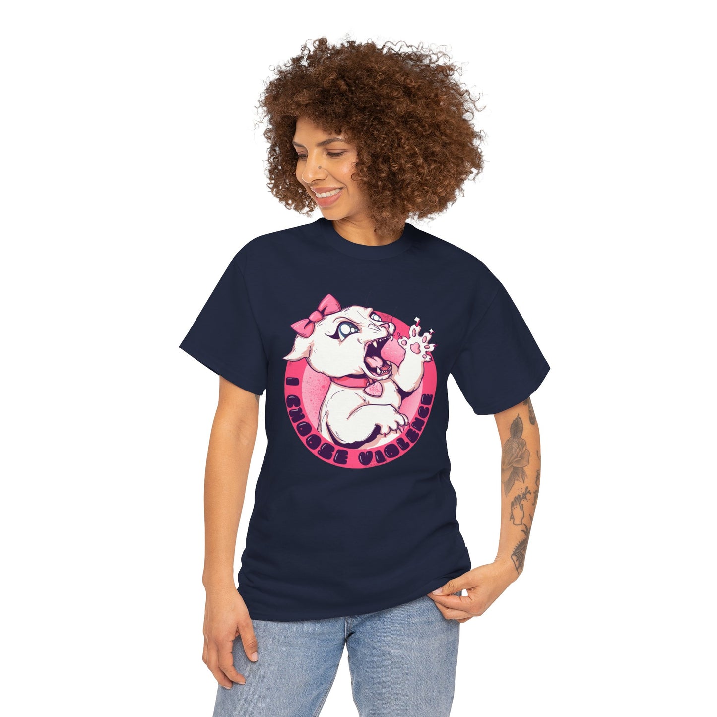 Killer Kitty Unisex Heavy Cotton Tee