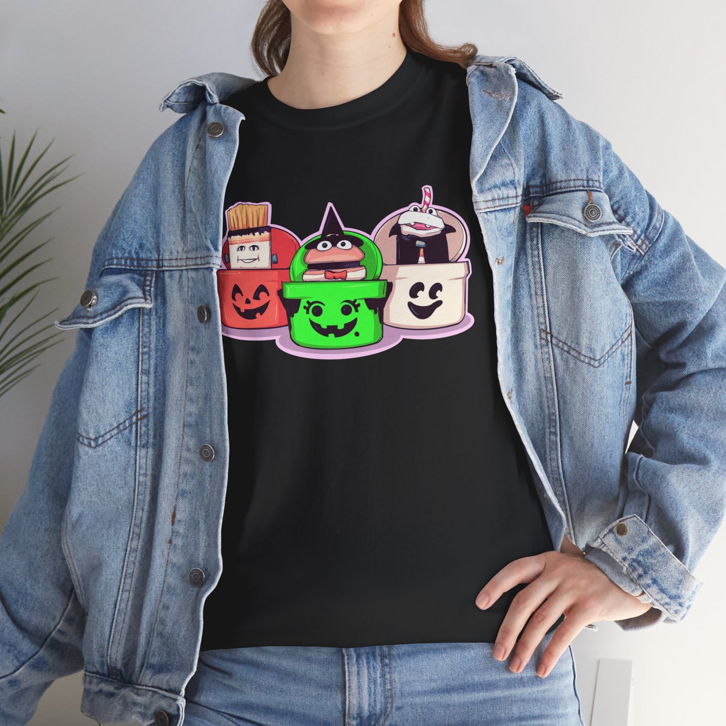 Spooky Fast Food Unisex Heavy Cotton Tee