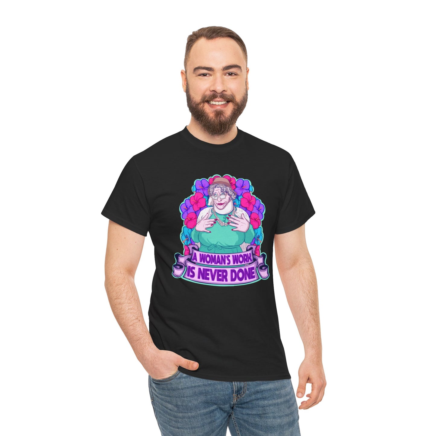 Auntie Nelda Unisex Heavy Cotton Tee