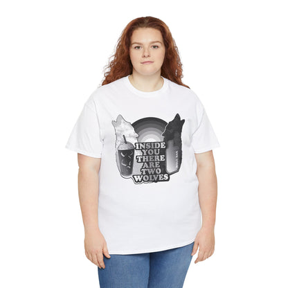 Two Wolves Unisex Heavy Cotton Tee