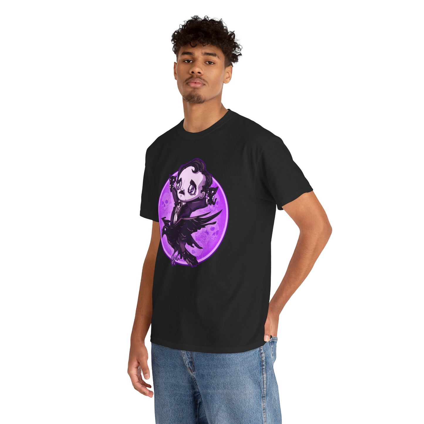 Poe Is Coming Unisex Heavy Cotton Tee