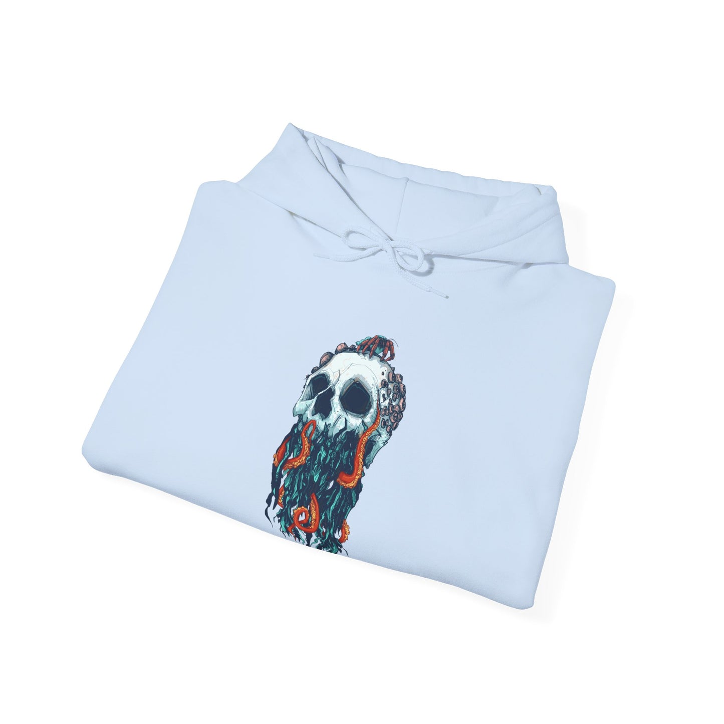 Elemental Skull Ocean Unisex Heavy Blend Hooded Sweatshirt