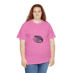 Pink Clam Unisex Heavy Cotton Tee